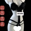 Bộ đồ ngủ cosplay mèo nhỏ 5 chi tiết gợi cảm sexy DESIRE VN-8.541-1 - 155k ưu đãi