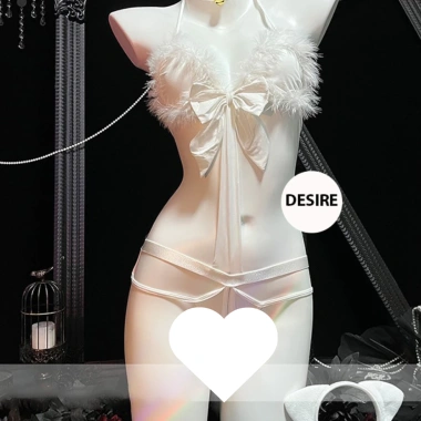 Bộ đồ ngủ cosplay mèo nhỏ 5 chi tiết gợi cảm sexy DESIRE VN-8.541-1 - 155k ưu đãi 2