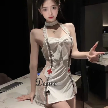Bộ đồ ngủ Cosplay y tá chất mềm mịn, sexy gợi cảm - DESIRE VN-2.501 chỉ 169k