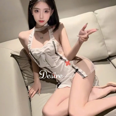 Bộ đồ ngủ Cosplay y tá chất mềm mịn, sexy gợi cảm - DESIRE VN-2.501 chỉ 169k