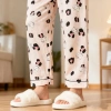 Bộ Đồ Ngủ Cotton Hello Kitty Họa Tiết Da Báo Thiết Kế Mỏng Thích Hợp Thu Đông Giá Ưu Đãi 148.658 VND 6