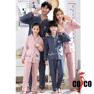 Bộ đồ ngủ cotton nguyên chất cho gia đình - Phong cách mới, thoải mái, giá ưu đãi 351k 4