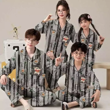 Bộ đồ ngủ cotton nguyên chất cho gia đình - Phong cách mới, thoải mái, giá ưu đãi 351k 9