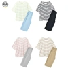 Bộ đồ ngủ Cotton sọc nguyên chất - Phong cách Nhật Bản Muji, Tianzhu, giảm 17% chỉ 519.479 VND