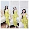 Bộ đồ ngủ gấm in hoa cánh thiên 40-65kg - Siêu mềm, giảm giá 175k 9
