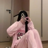 Bộ đồ ngủ Hello Kitty dài tay, quần dài rộng nữ mùa thu đông - Giá chỉ 97.420đ 5
