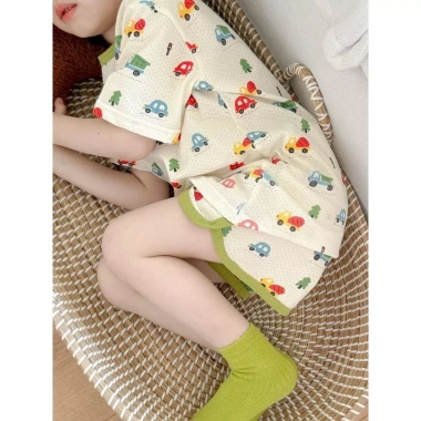 Bộ Đồ Ngủ Hoạt Hình Trẻ Em Mùa Hè - Quần Short Tay Ngắn Mesh Thoáng Khí 139k Bộ Đồ Ngủ Hoạt Hình Trẻ Em Mùa Hè - Quần Short Tay Ngắn Mesh Thoáng Khí 139k