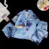 Bộ Đồ Ngủ Ice Silk Trẻ Em Bé Trai 3 Mùa Hè Hoạt Hình - Mỏng, Thoáng, Điều Hòa, Giá 375k 10