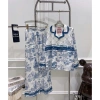 Bộ đồ ngủ JUSOKA pijama nữ dài tay LT25 Lụa Latin 3D Cao cấp thoải mái sang trọng giá chỉ 199.500 VND 7