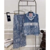 Bộ đồ ngủ JUSOKA pijama nữ dài tay LT25 Lụa Latin 3D Cao cấp thoải mái sang trọng giá chỉ 199.500 VND 8