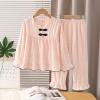 Bộ đồ ngủ Kawaii cổ vuông dài tay bé 12‑13 tuổi, giảm số lượng lớn, Poly‑cotton 173k