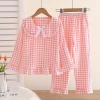 Bộ đồ ngủ Kawaii cổ vuông dài tay bé 12‑13 tuổi, giảm số lượng lớn, Poly‑cotton 173k 8