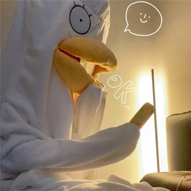 Bộ Đồ Ngủ Linh Vật Vịt COD - Áo Ngủ Con Vịt Dễ Thương, Cosplay, Giá Chỉ 112.000đ