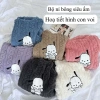Bộ đồ ngủ lông hình Voi bông nỉ giữ nhiệt bo gấu siêu ấm size 40 (40‑66kg) - Giá chỉ 66.500 VND 3