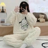 Bộ đồ ngủ lông hình Voi bông nỉ giữ nhiệt bo gấu siêu ấm size 40 (40‑66kg) - Giá chỉ 66.500 VND 4
