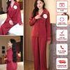 Bộ Đồ Ngủ Lụa Cao Cấp BN608 - Pyjama Áo Dài Tay và Quần Dài, Giá Ưu Đãi 860.000₫