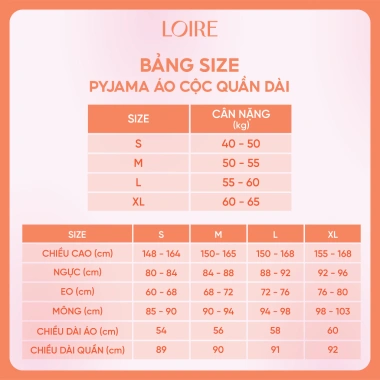 Bộ Đồ Ngủ Lụa Trơn Loire FDMN250.318 - Áo cộc và Quần dài Mềm Mại, Thoải Mái, Giá 334.165 VND 7