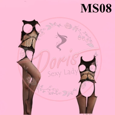 Bộ đồ ngủ lưới nữ cosplay xuyên thấu gợi cảm CP029 - Giá chỉ 37.800₫