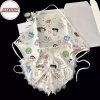 Bộ Đồ Ngủ Mùa Hè - Băng Lụa Hoạt Hình, Dây Ren Eo, Quần Short Thoáng Mát 162.300₫ 2