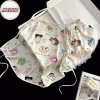 Bộ Đồ Ngủ Mùa Hè - Băng Lụa Hoạt Hình, Dây Ren Eo, Quần Short Thoáng Mát 162.300₫ 7
