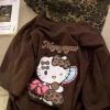 Bộ Đồ Ngủ Ngắn Tay Da Báo Hello Kitty Nữ - Playwear và Loungewear Giá 169.356₫ 5