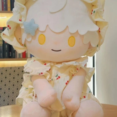 Bộ Đồ Ngủ Nhỏ Anh Đào 40cm Cotton Búp Bê Ichiban - Đồ Ngủ Bé Thỏ Oải Hương