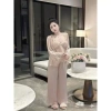 Bộ Đồ Ngủ Nữ Cao Cấp Osexy Set Lụa Mịn 2 Dây và Choàng Giá 250.000 đồng