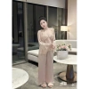 Bộ Đồ Ngủ Nữ Cao Cấp Osexy Set Lụa Mịn 2 Dây và Choàng Giá 250.000 đồng 8