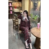 Bộ Đồ Ngủ Nữ Caro Cổ Vuông Ren Vintage - Dáng Rộng Dễ Thương, Giá 215.000₫ 9