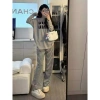 Bộ Đồ Ngủ Nữ Dài Tay Ống Rộng Hàn Quốc - Cạp Cao Tôn Dáng, Vải Mềm Mại, Thời Trang 120k 7