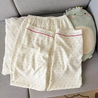 Bộ đồ ngủ nữ dài tay Pijama thời trang ngọt ngào, dễ thương - Giá 158.899 VND 2