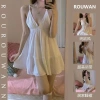 Bộ Đồ Ngủ Nữ Homewear Đẹp Lưng Sling - Váy Ngủ Duyên Dáng, Chất Lượng Cao 175k