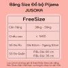 Bộ Đồ Ngủ Nữ JUSOKA Pijama Cổ Sen Vạt Ren Trắng Đũi Hàn Siêu Xinh DU04 Giá 184k 8