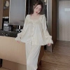 Bộ Đồ Ngủ Nữ JUSOKA Pijama Lụa Gấm Xước Dáng Tiểu Thư – Thoải Mái, 158.999đ 8