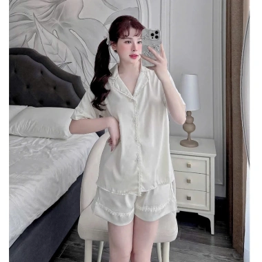 Bộ Đồ Ngủ Nữ JUSOKA Pijama Lụa Latin Cao Cấp - Mềm Mại, Xinh, Giá Ưu Đãi 164k
