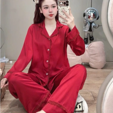 Bộ Đồ Ngủ Nữ JUSOKA Pijama Lụa Latin Cao Cấp - Mềm Mại, Xinh, Giá Ưu Đãi 164k 7 Bộ Đồ Ngủ Nữ JUSOKA Pijama Lụa Latin Cao Cấp - Mềm Mại, Xinh, Giá Ưu Đãi 164k 7
