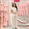 Bộ đồ ngủ nữ lụa VINGO/VINGORIA tay ngắn mùa xuân hè - Giá chỉ 545.000đ 7