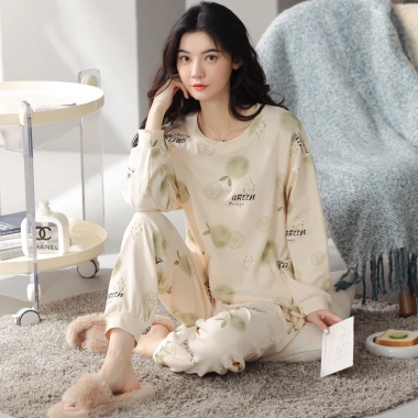 Bộ đồ ngủ nữ miếng lót ngực, áo ngực sẵn, họa tiết cute, tay dài, quần dài ấm áp, thoáng khí - Chỉ 115k 10 Bộ đồ ngủ nữ miếng lót ngực, áo ngực sẵn, họa tiết cute, tay dài, quần dài ấm áp, thoáng khí - Chỉ 115k 10