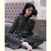 Bộ đồ ngủ nữ thu đông cotton dày dặn mềm mại không bai xù - Hot Hit - Wings Shop 4
