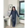 Bộ Đồ Ngủ Nữ Xốp Cotton Dài Form Rộng 4 Mùa Hàn Quốc Tuni.studio T03 Giá chỉ 135k 2