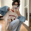 Bộ đồ ngủ nữ xuân thu dài tay quần mỏng lụa sữa loungewear thoải mái giá ưu đãi 125k 9