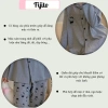 Bộ đồ ngủ pijama cotton nữ tay dài in hình Kitty FIJITO HCOM369 cao cấp giá 189k 3