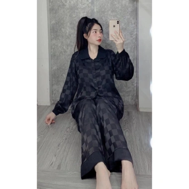 Bộ Đồ Ngủ Pijama Lụa Gấm Cao Cấp Áo Dài - Quần Dài Giá Ưu Đãi 129k 3 Bộ Đồ Ngủ Pijama Lụa Gấm Cao Cấp Áo Dài - Quần Dài Giá Ưu Đãi 129k 3