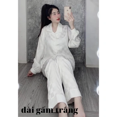 Bộ Đồ Ngủ Pijama Lụa Gấm Cao Cấp Áo Dài - Quần Dài Giá Ưu Đãi 129k 10 Bộ Đồ Ngủ Pijama Lụa Gấm Cao Cấp Áo Dài - Quần Dài Giá Ưu Đãi 129k 10