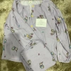 Bộ đồ ngủ pyjama dài tay thỏ tím 012 - Siêu mềm, giảm giá 17% chỉ 195.020 VND 2