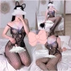 Bộ đồ ngủ ren lưới sexy - Đồ cosplay lưới nóng bỏng, giá chỉ 45.000₫ giảm từ 58.500₫