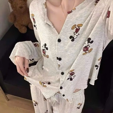 Bộ đồ ngủ thu đông dài tay chất tăm, hoạ tiết hot trend 2.024, giá chỉ 178.000₫ 7 Bộ đồ ngủ thu đông dài tay chất tăm, hoạ tiết hot trend 2.024, giá chỉ 178.000₫ 7