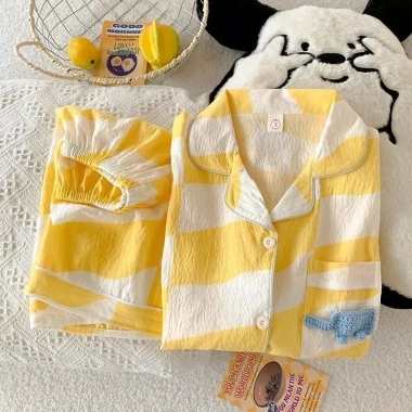 Bộ Đồ Ngủ Trẻ Em Mùa Hè Mây Cotton Tay Ngắn và Quần Short Mỏng 2 Bộ Giá 158.071đ 4