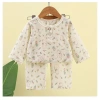 Bộ đồ ngủ trẻ em mùa hè mỏng homewear, thiết kế thoáng mát áo 3/4 cho bé trai và bé gái, thích hợp phòng máy lạnh - Giá ưu đãi 100.041₫ 7