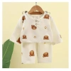 Bộ đồ ngủ trẻ em mùa hè mỏng homewear, thiết kế thoáng mát áo 3/4 cho bé trai và bé gái, thích hợp phòng máy lạnh - Giá ưu đãi 100.041₫ 8